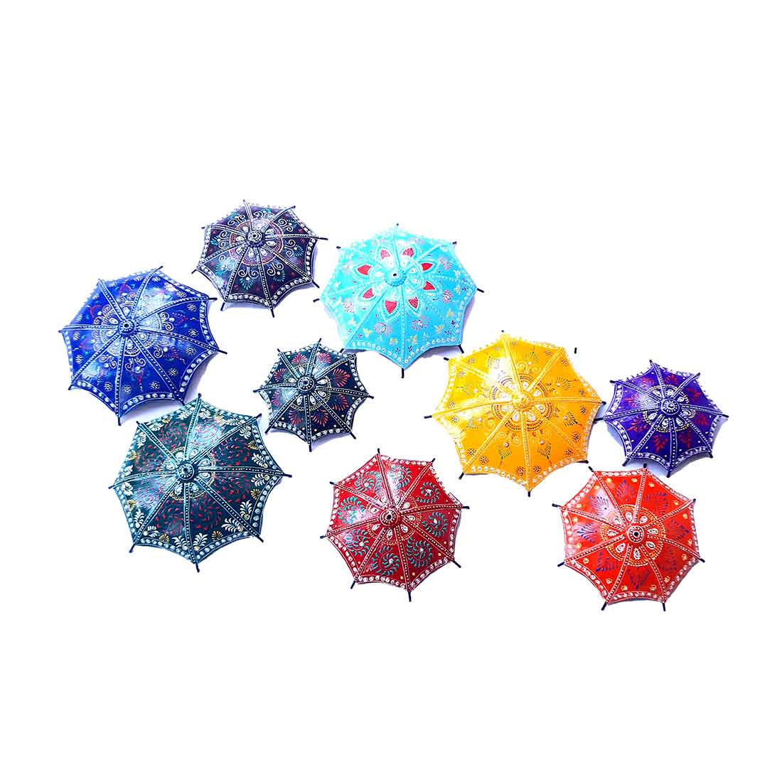 Wall Decor Showpiece - Umbrella Wall Hanging - 55 Inch - ApkaMart