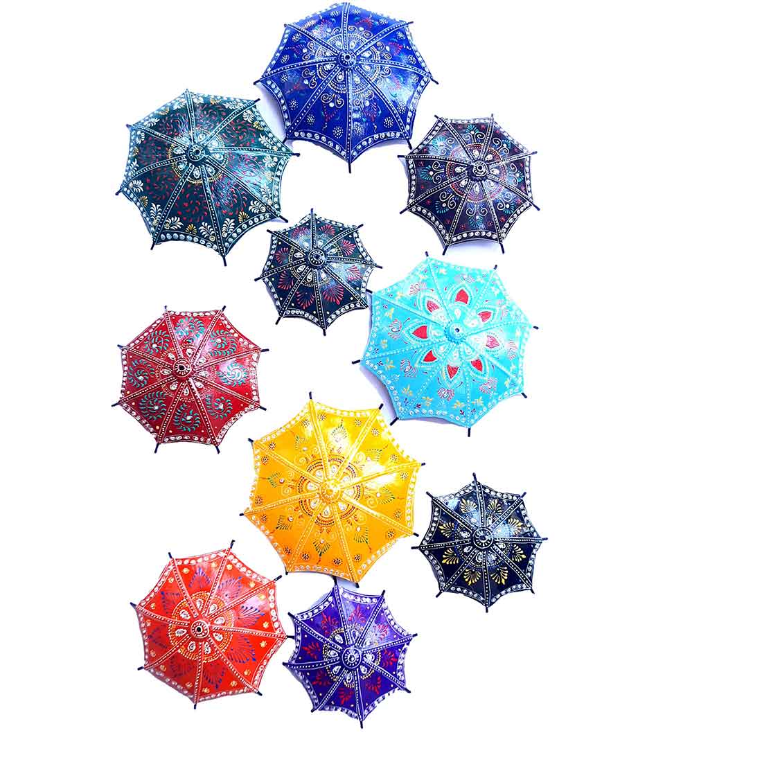 Wall Decor Showpiece - Umbrella Wall Hanging - 55 Inch - ApkaMart