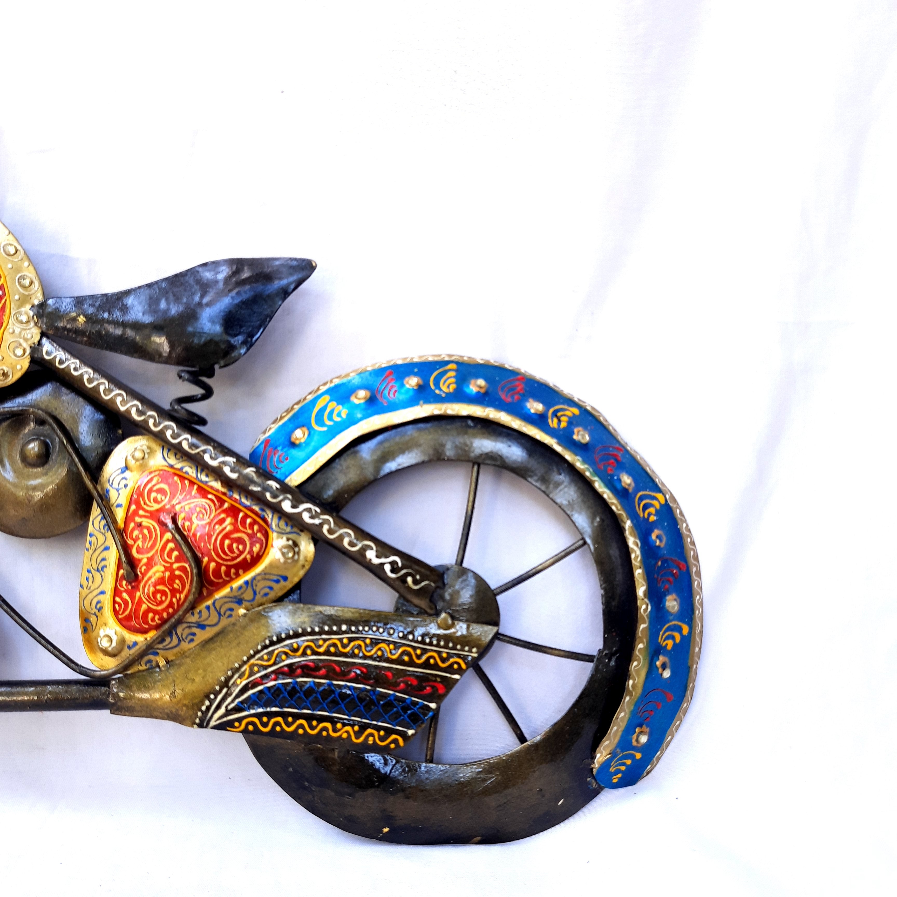 Bike & Clock Wall | Designer Wall Clock | Modern Wall Clock - ApkaMart