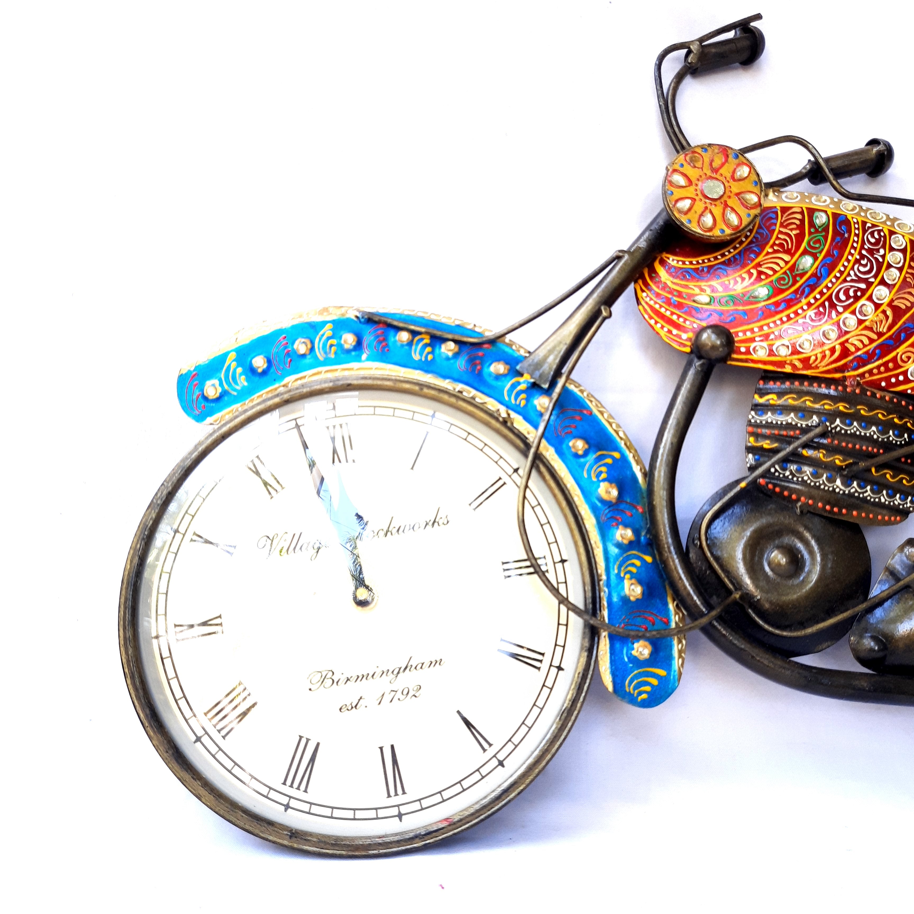 Bike & Clock Wall | Designer Wall Clock | Modern Wall Clock - ApkaMart