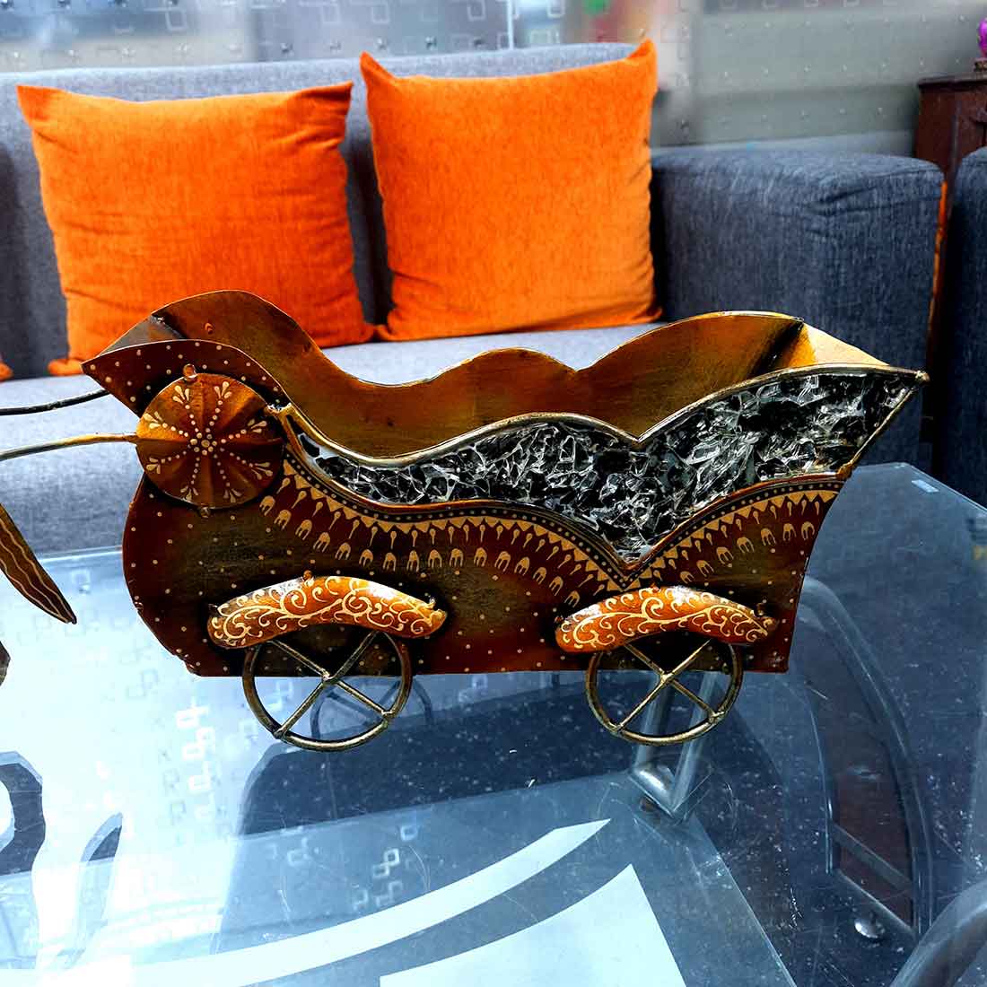 Wine Bottle Holder - Horse Design - 27 Inch - ApkaMart