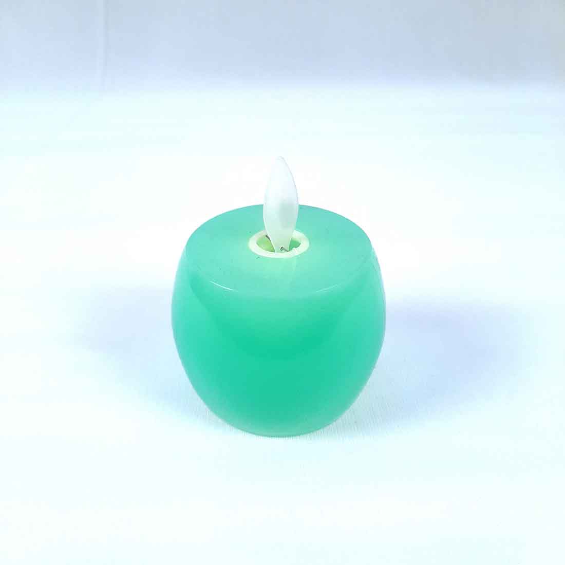 LED Candle - For Diwali & Birthday Decoration - 3 Inch - ApkaMart