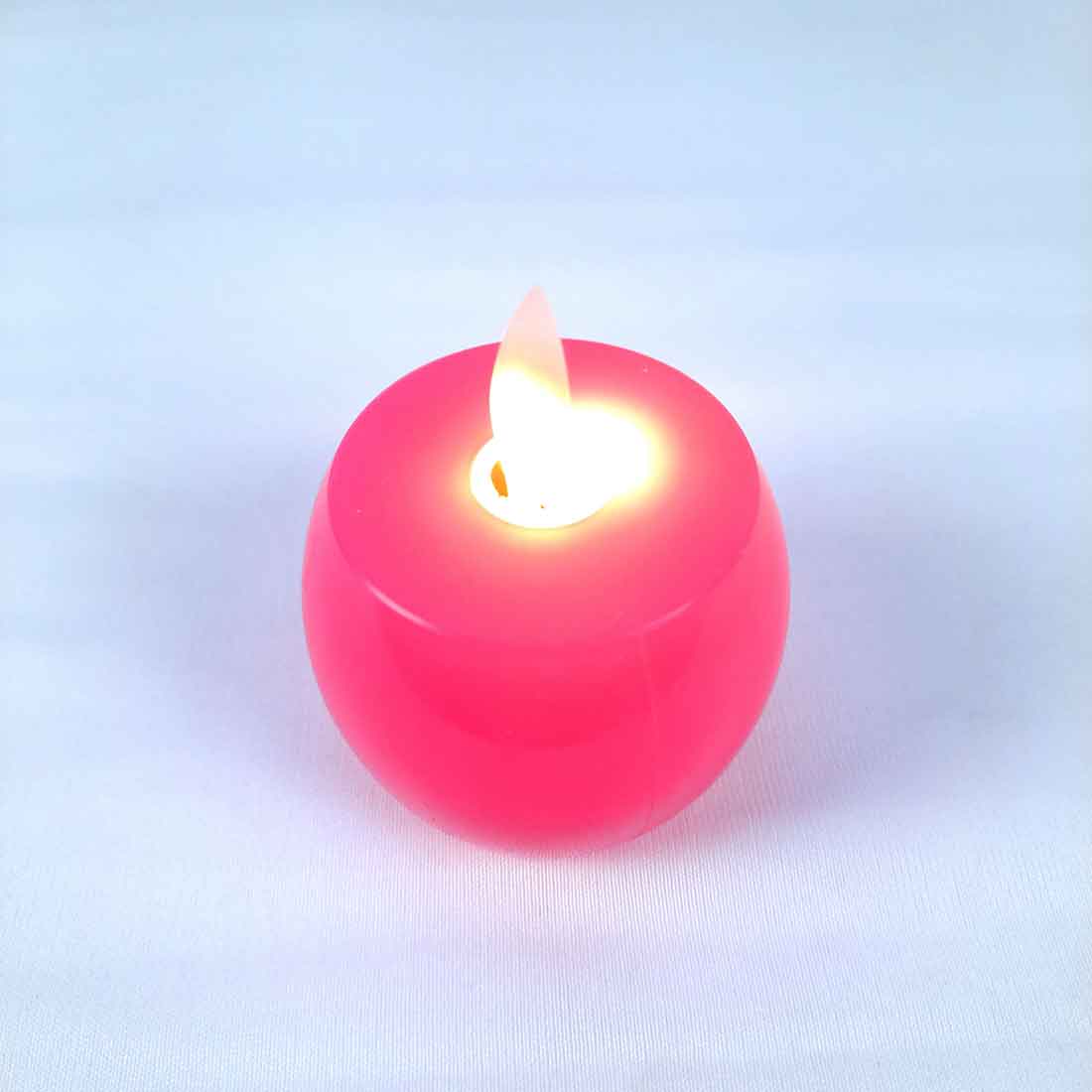 LED Candle -  For Diwali | Christmas | Wedding & Home Decor - 3 Inches - ApkaMart