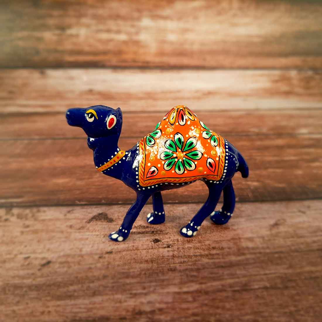 Camel Showpiece For Table & Shelf Decor - 3 Inch - Set of 2 - ApkaMart