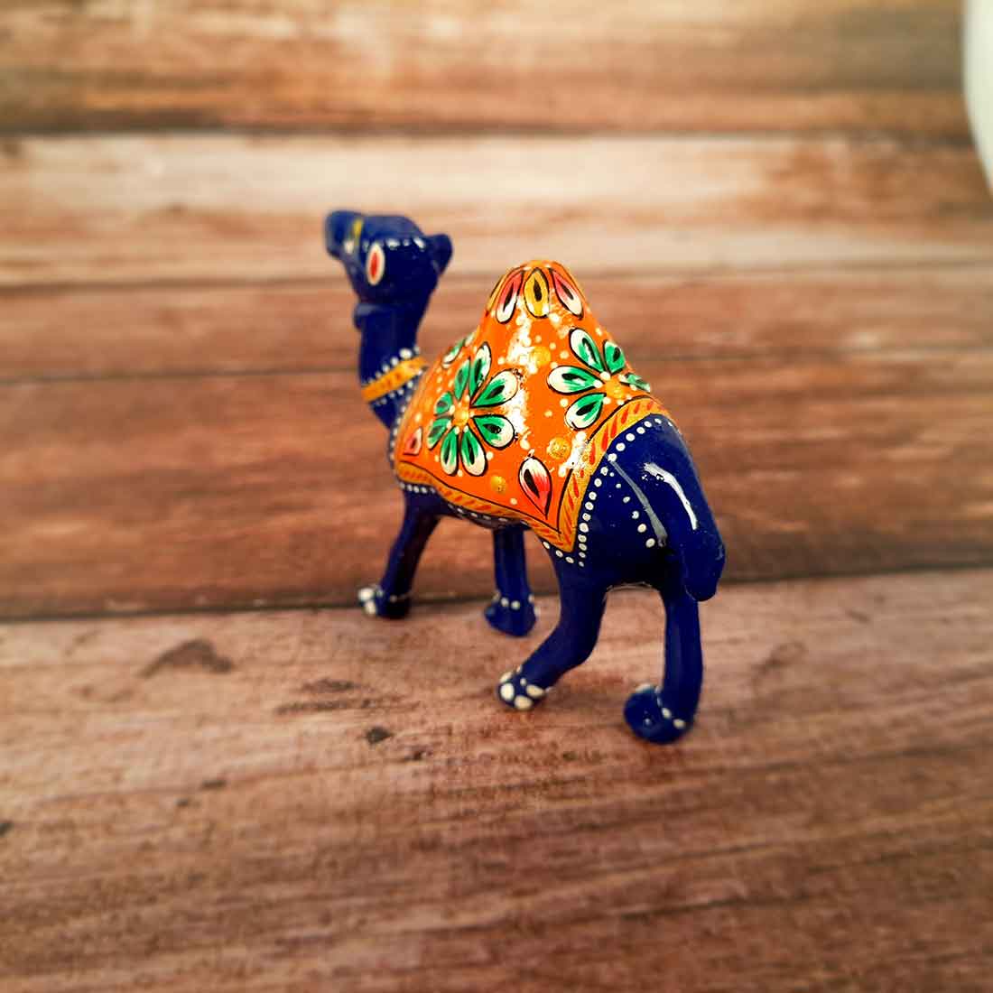Camel Showpiece For Table & Shelf Decor - 3 Inch - Set of 2 - ApkaMart