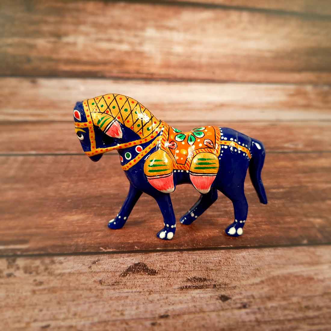 Horse Figurines | Showpiece For Table Decor - 3 Inch - Set of 2 - ApkaMart