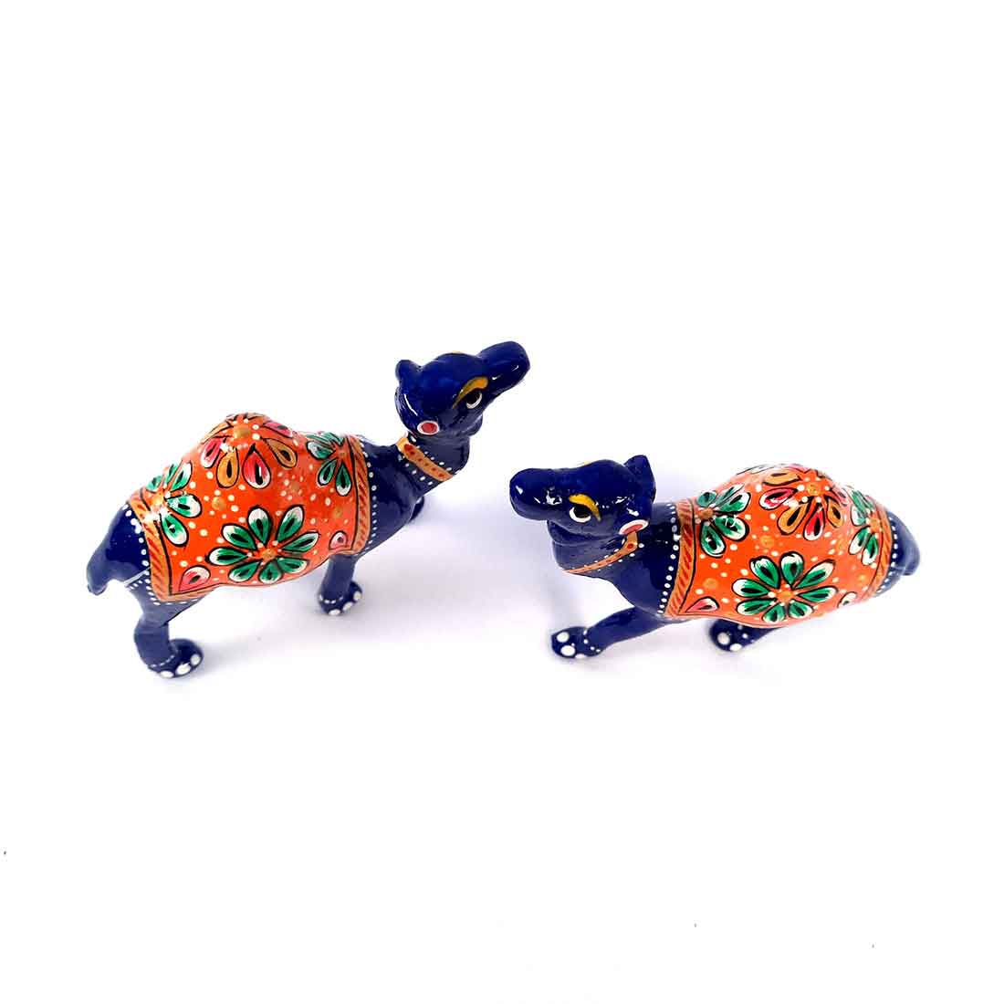 Camel Showpiece For Table & Shelf Decor - 3 Inch - Set of 2 - ApkaMart