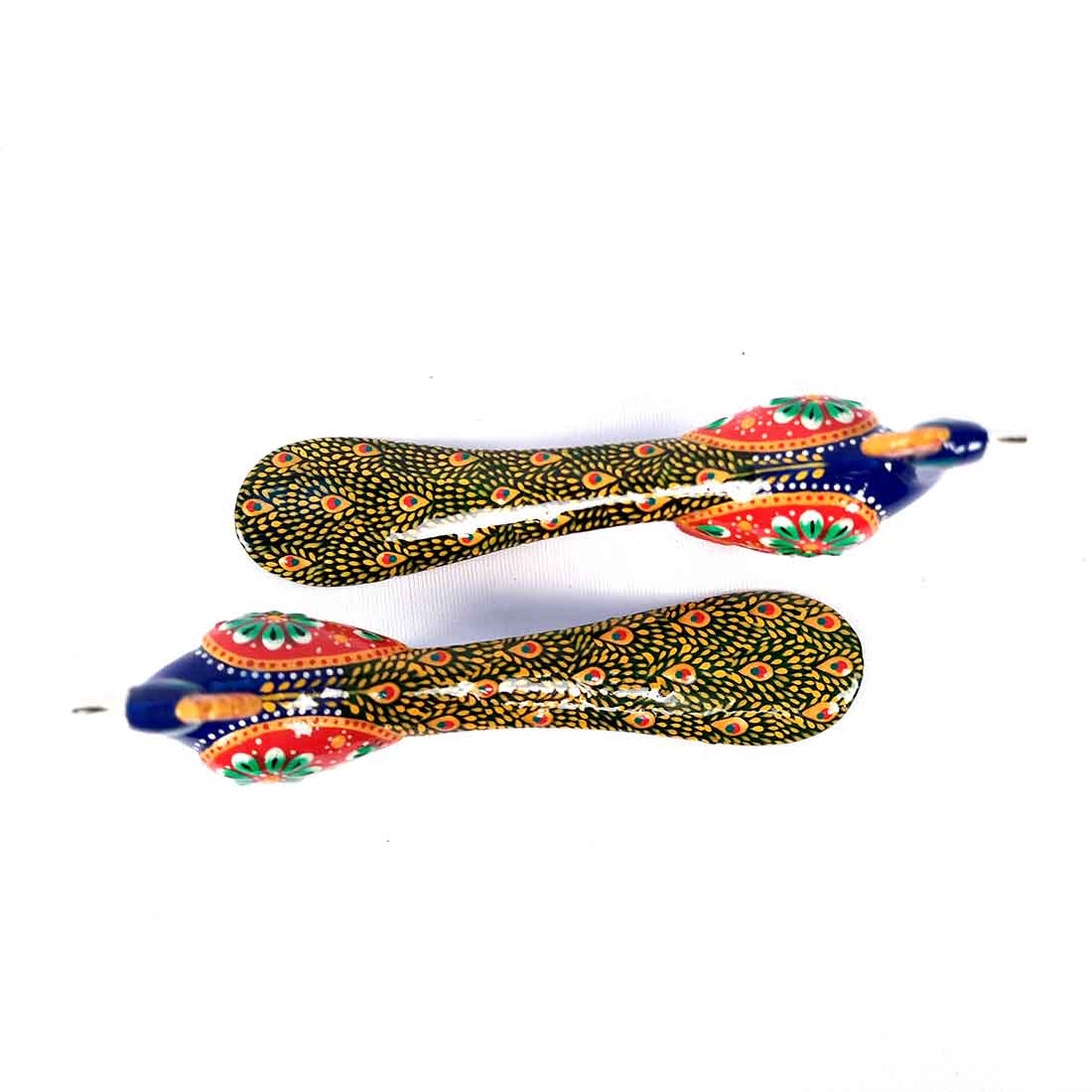 Peacock Figurines For Home Decor & Gifts - 4 Inch -Set of 2 - ApkaMart