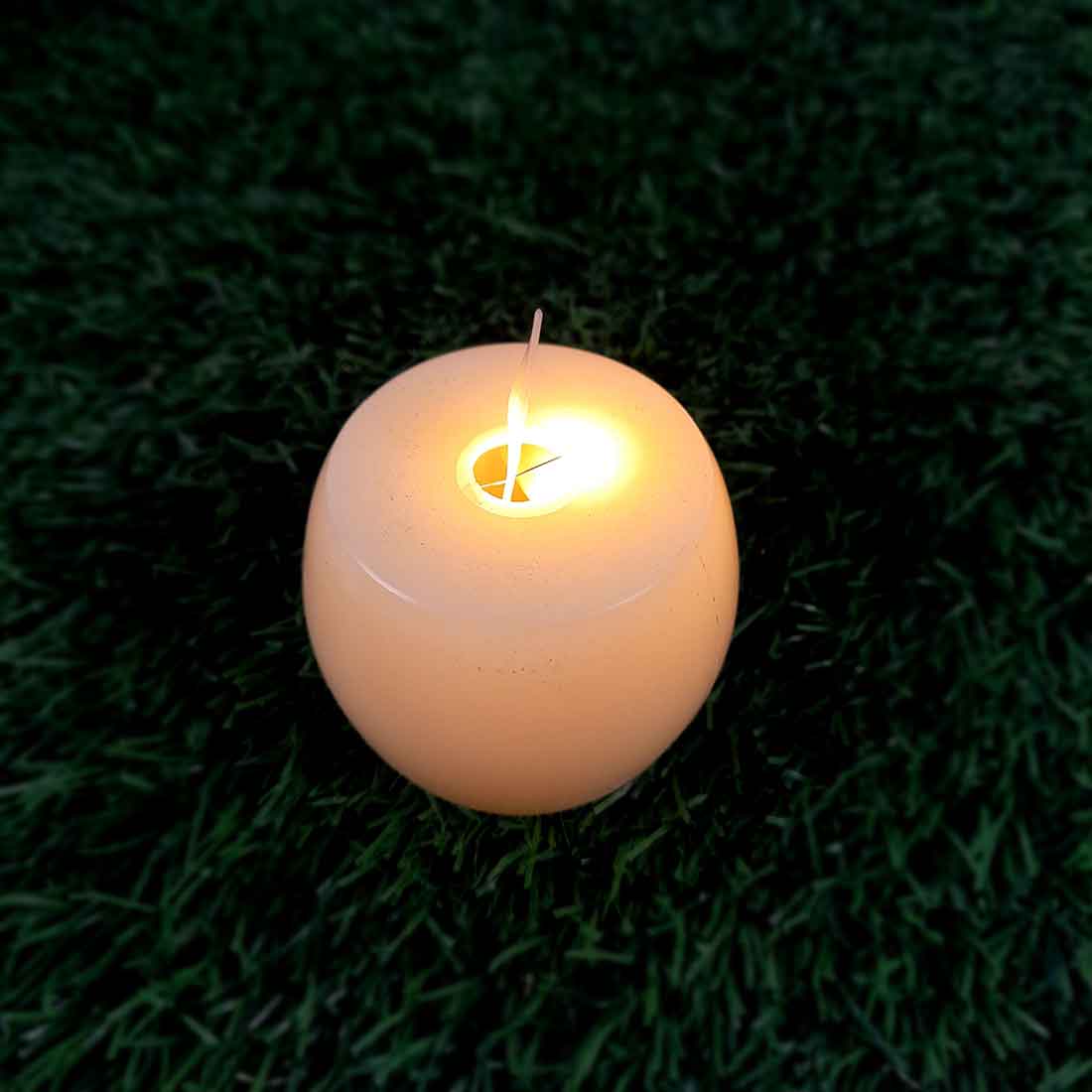 LED Candle - For Diwali & Birthday Decoration - 3 Inches - ApkaMart