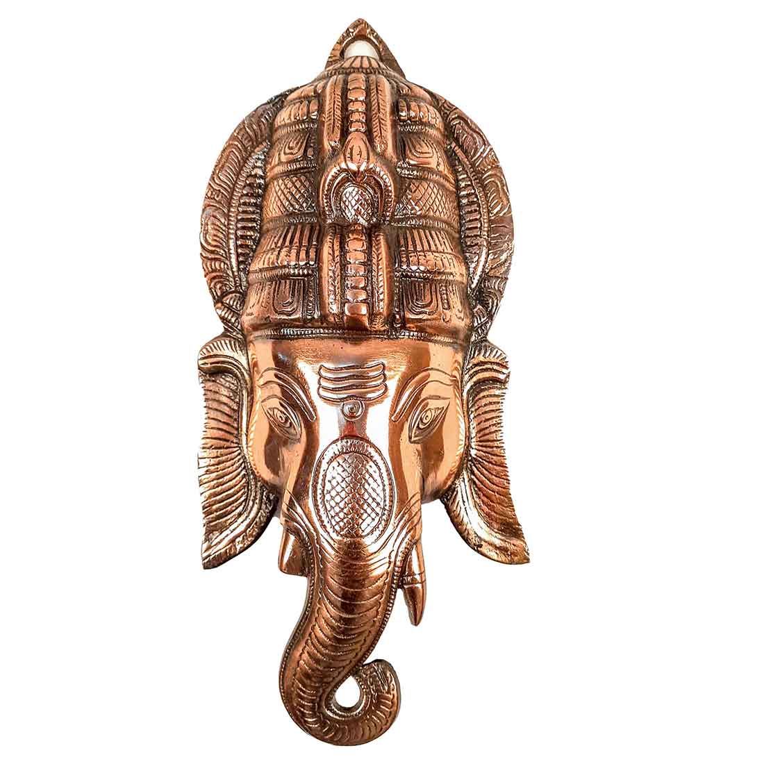 Ganesh Wall Hanging | Ganesha Face - Wall Decor For Home - 16 Inch - ApkaMart