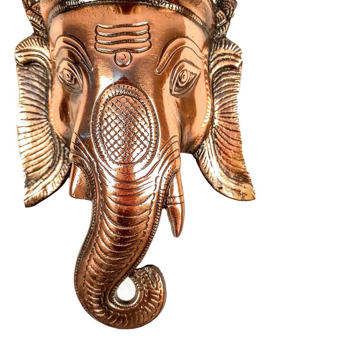 Ganesh Wall Hanging | Ganesha Face - Wall Decor For Home - 16 Inch - ApkaMart