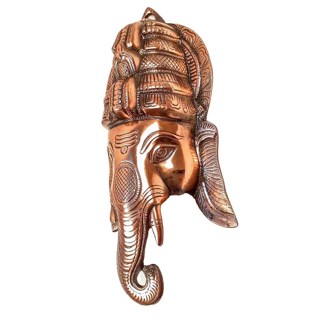 Ganesh Wall Hanging | Ganesha Face - Wall Decor For Home - 16 Inch - ApkaMart