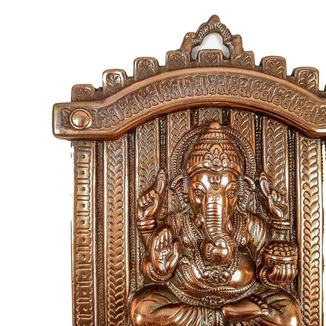 Ganpati Wall Hanging |  Ganesha Wall Decor For Home & Entrance -13 Inch - ApkaMart