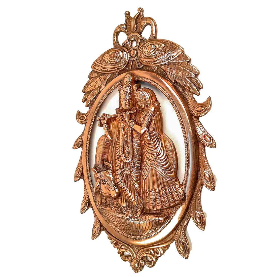 Wall Decor for Living Room | Radha Krishna Wall Art - 18 Inch - ApkaMart