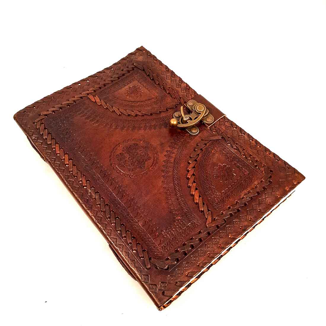 Diary with Lock | Leather Diary - 10 Inch - ApkaMart