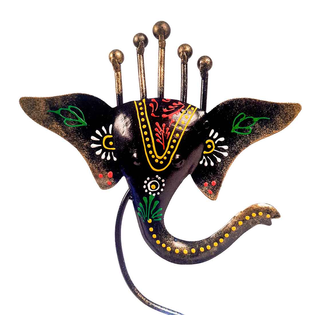 T Light Holder | Tea Light Candle Stand - Ganesha Design - 11 Inch - ApkaMart