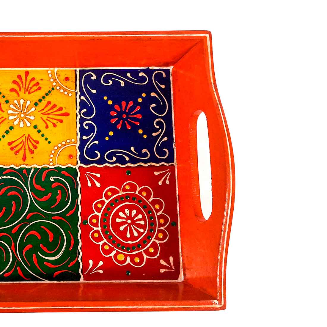 Serving Tray | Wooden Tray - 11 Inch - ApkaMart