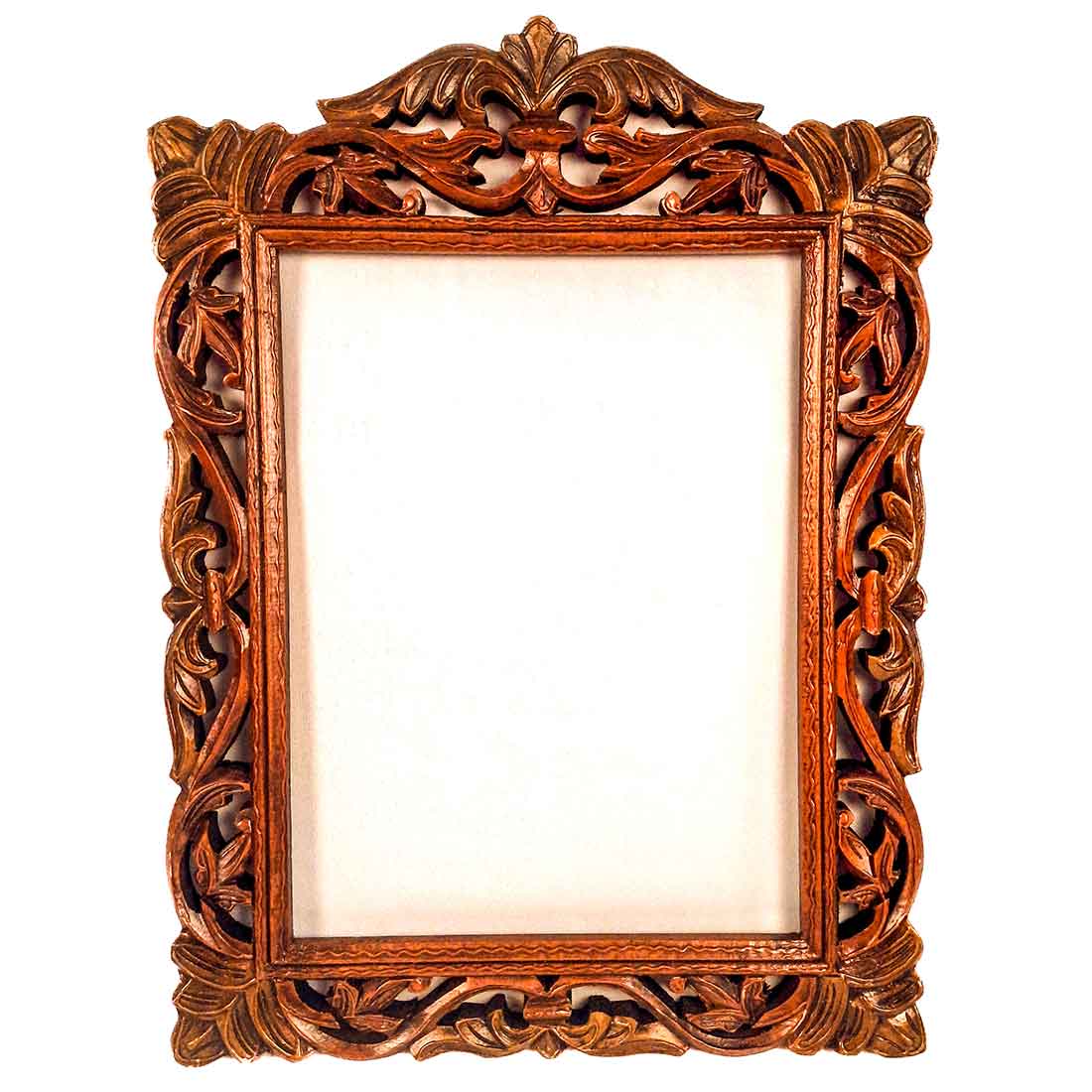 Wooden Wall Frame - For Paintings/ Mirror & Photo Frame - ApkaMart  #Style_Design 1
