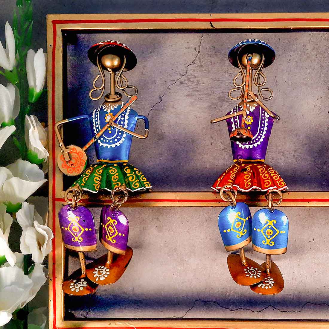 Wall Hanging Musician | Wall Showpiece - 16 Inch - ApkaMart