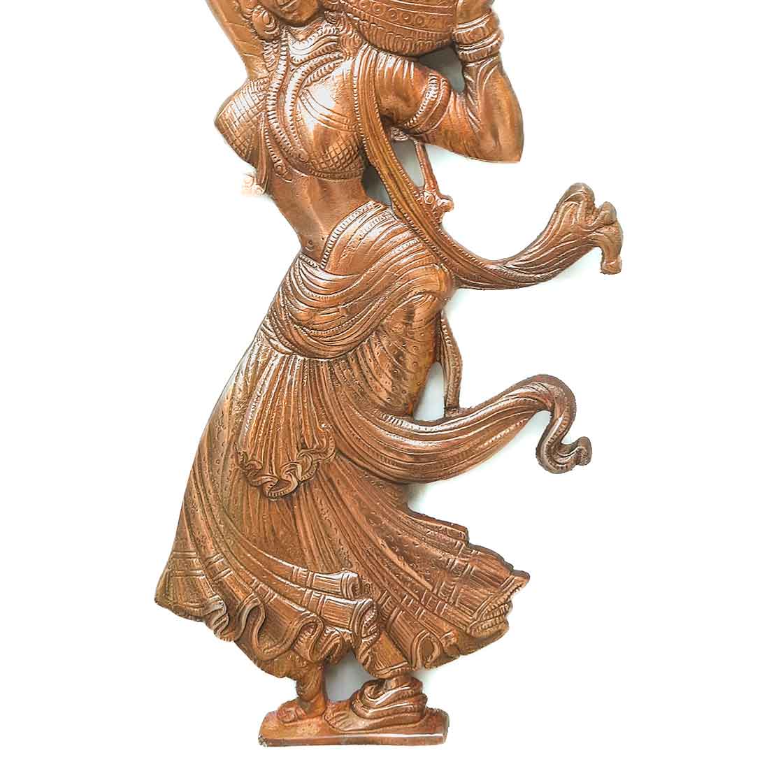 Wall Hanging Decor - Village Lady with Matka Design - 17 Inch - ApkaMart