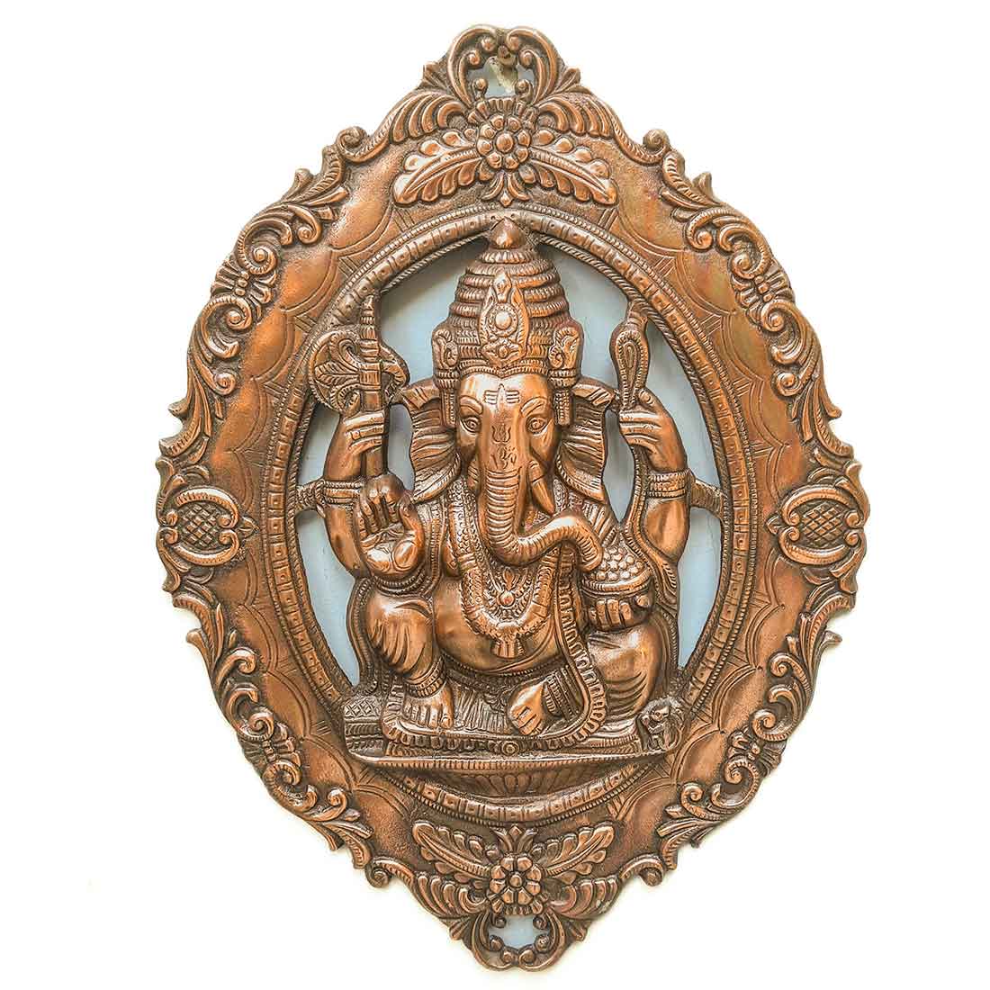 Ganpati Wall Art - For Pooja, Mandir & Home Decor - 20 Inch - ApkaMart