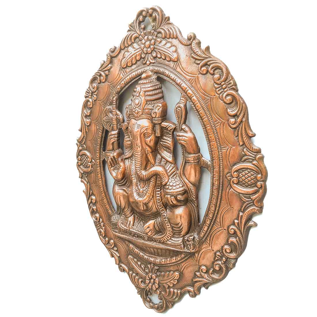 Ganpati Wall Art - For Pooja, Mandir & Home Decor - 20 Inch - ApkaMart