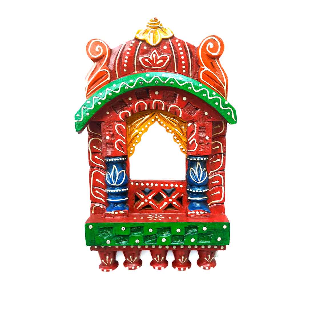 Jharokha Wall hanging - For Home Decor & Gifts - 10 Inch- Apkamart #style_Pack of 2