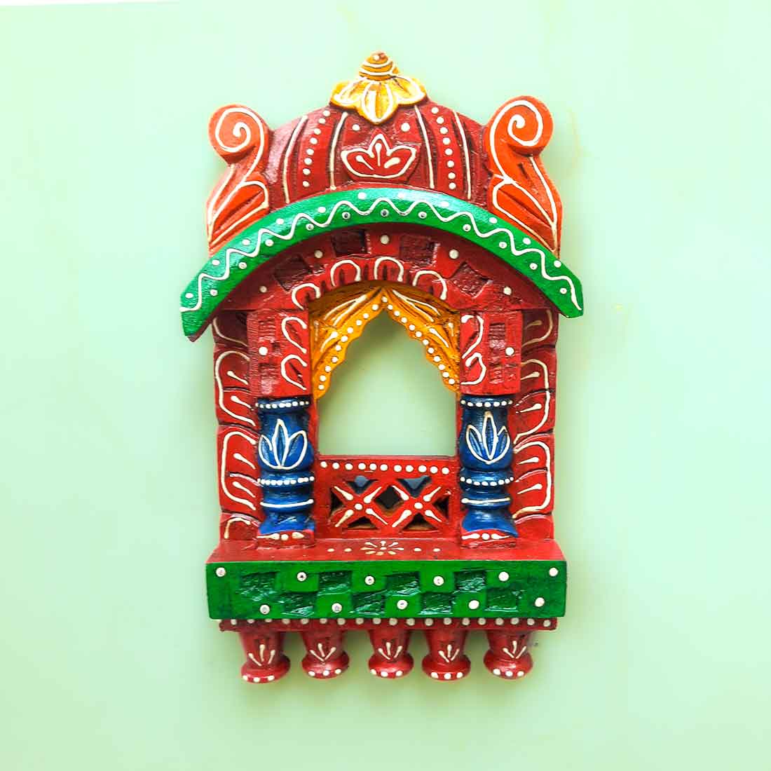 Jharokha Wall hanging - For Home Decor & Gifts - 10 Inch- Apkamart #style_Pack of 1