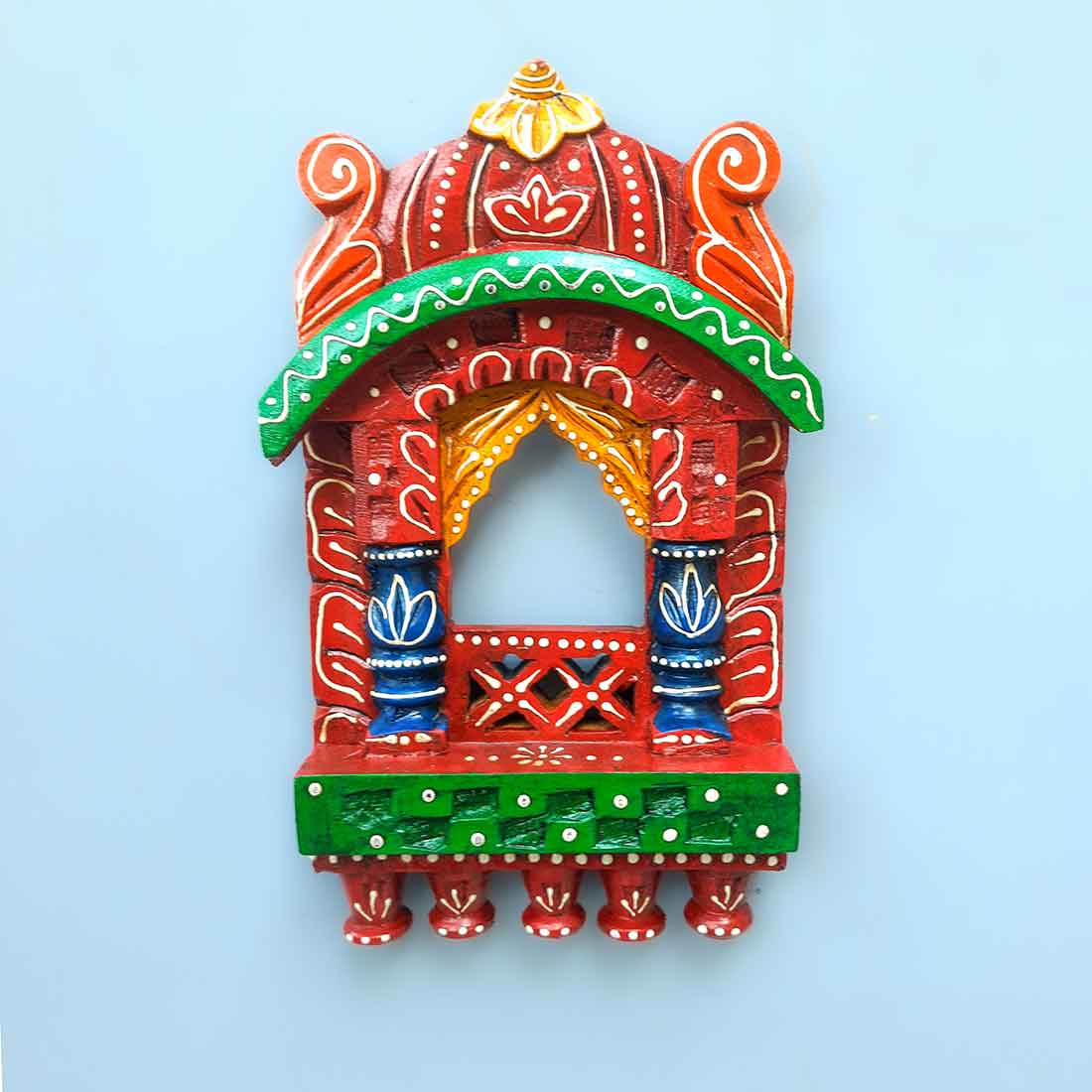 Jharokha Wall hanging - For Home Decor & Gifts - 10 Inch- Apkamart #style_Pack of 1