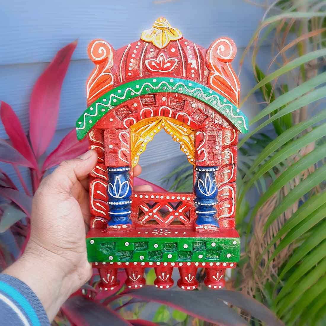 Jharokha Wall hanging - For Home Decor & Gifts - 10 Inch- Apkamart #style_Pack of 1