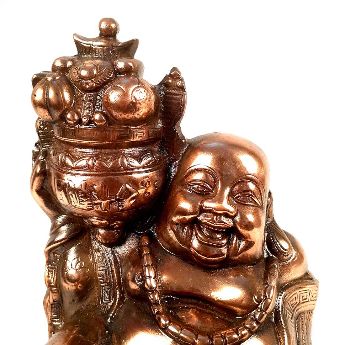 Laughing Buddha | Fenshi Shui Item - for Money, Prosperity & Wealth -10 Inch - ApkaMart