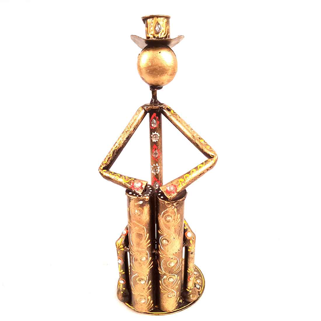 Musician Showpiece - For Home Decor Item | For Living Room Interior Decoration Musician Figurine -12 Inch -Set of 3 - ApkaMart