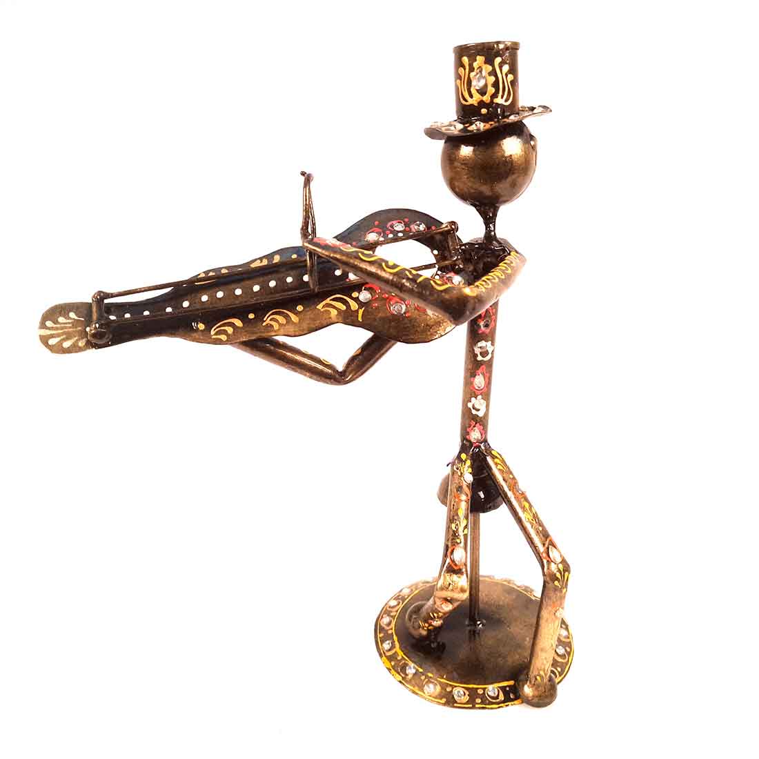 Musician Showpiece - For Home Decor Item | For Living Room Interior Decoration Musician Figurine -12 Inch -Set of 3 - ApkaMart