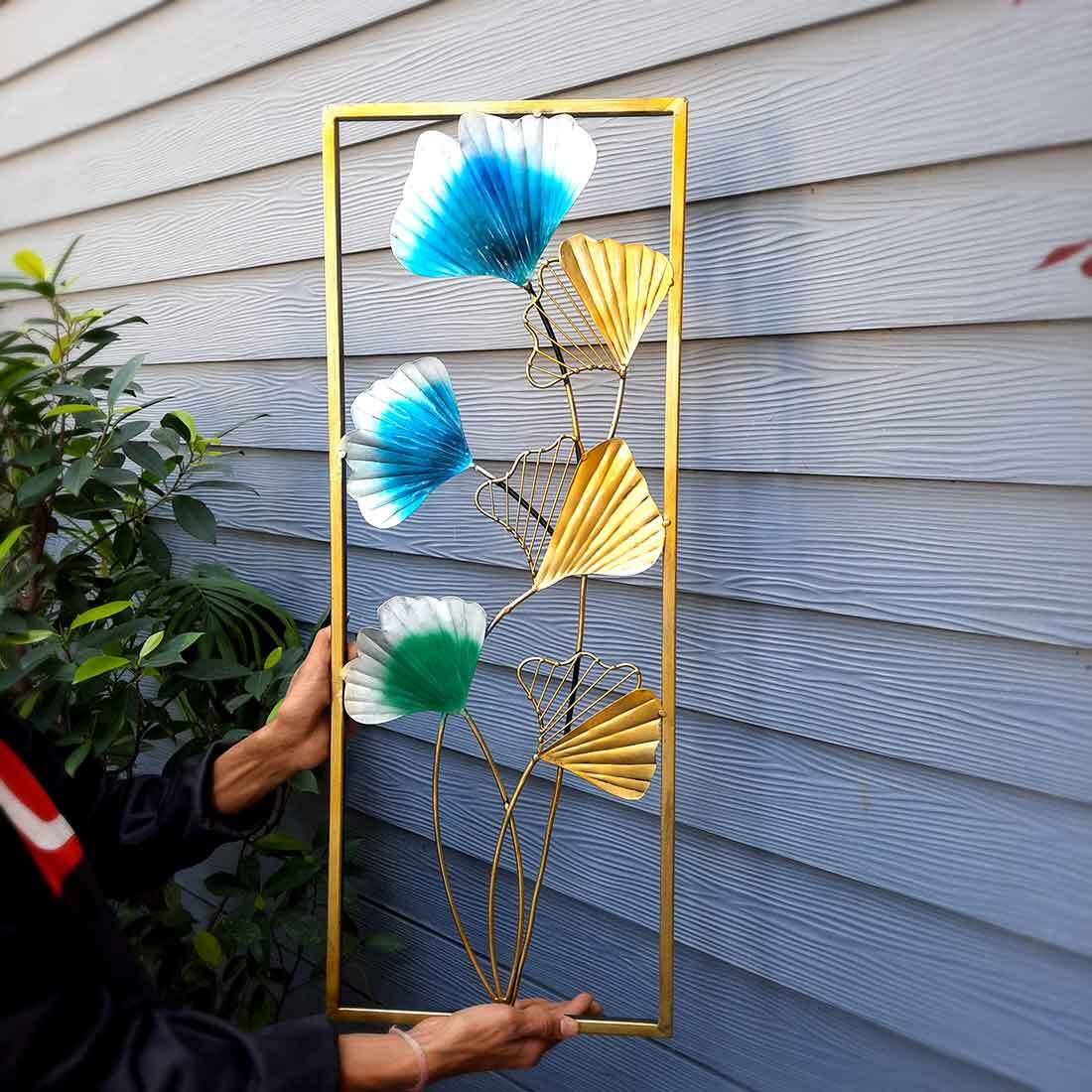 Wall Sculpture - Metal Wall Decor for Living Room -33 Inch - ApkaMart