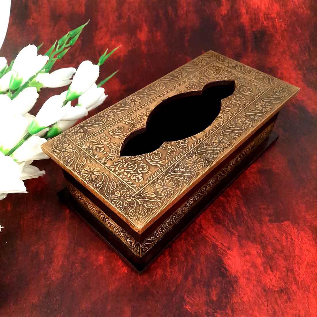 Napkin Holder - Dining Table Decoration Items - 10 Inch - ApkaMart