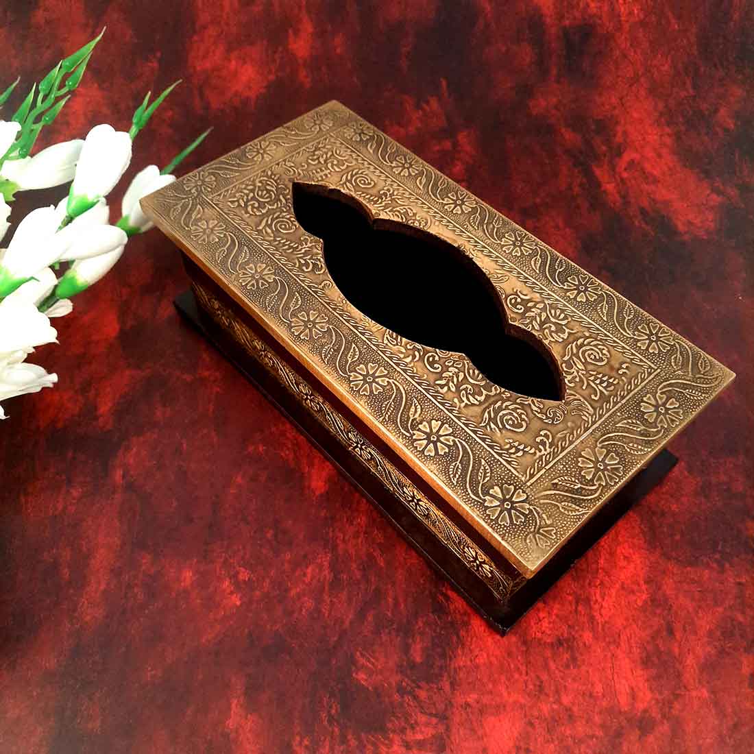 Napkin Holder - Dining Table Decoration Items - 10 Inch - ApkaMart