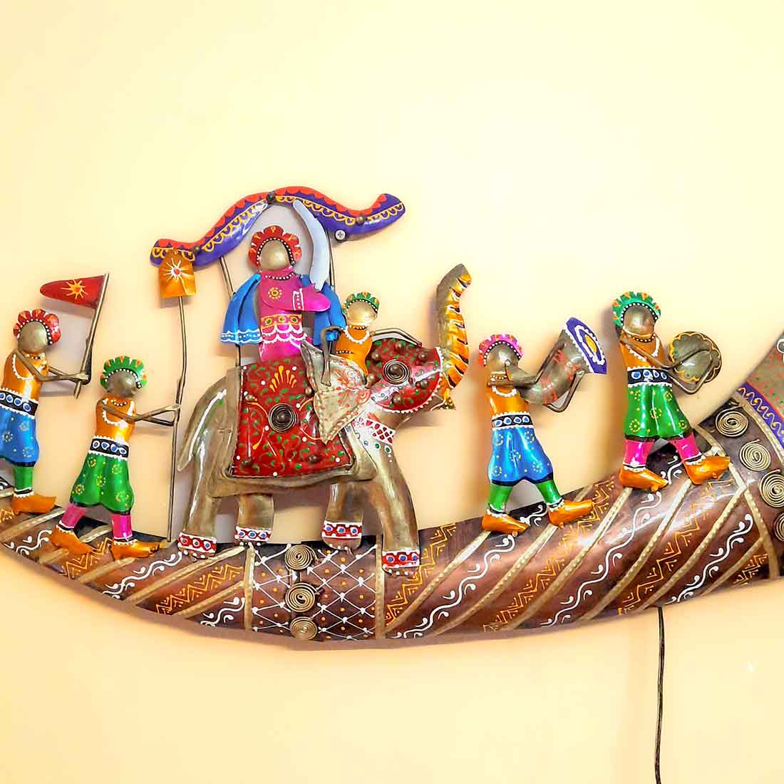 Metal Wall Art - LED Wall Hanging - For Living room Decor - 35 Inch - ApkaMart