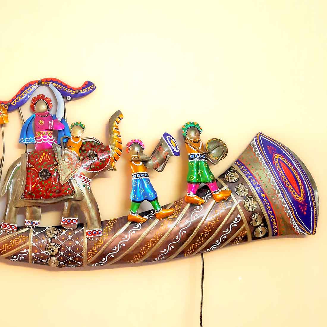 Metal Wall Art - LED Wall Hanging - For Living room Decor - 35 Inch - ApkaMart