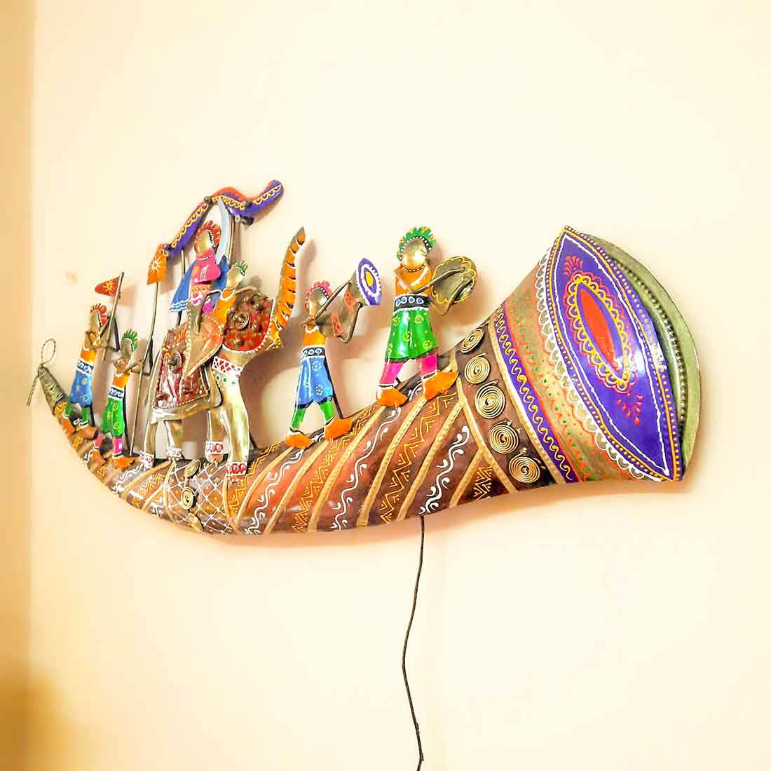 Metal Wall Art - LED Wall Hanging - For Living room Decor - 35 Inch - ApkaMart