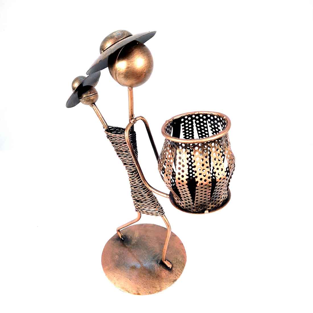 Candle Stand | Decorative Tealight Candle Holders - Men Design -16 Inch - ApkaMart