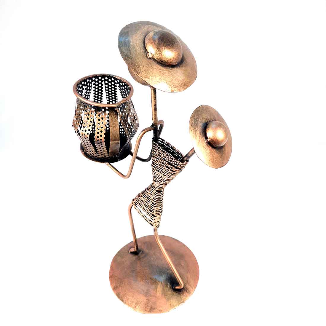 Candle Stand | Decorative Tealight Candle Holders - Men Design -16 Inch - ApkaMart