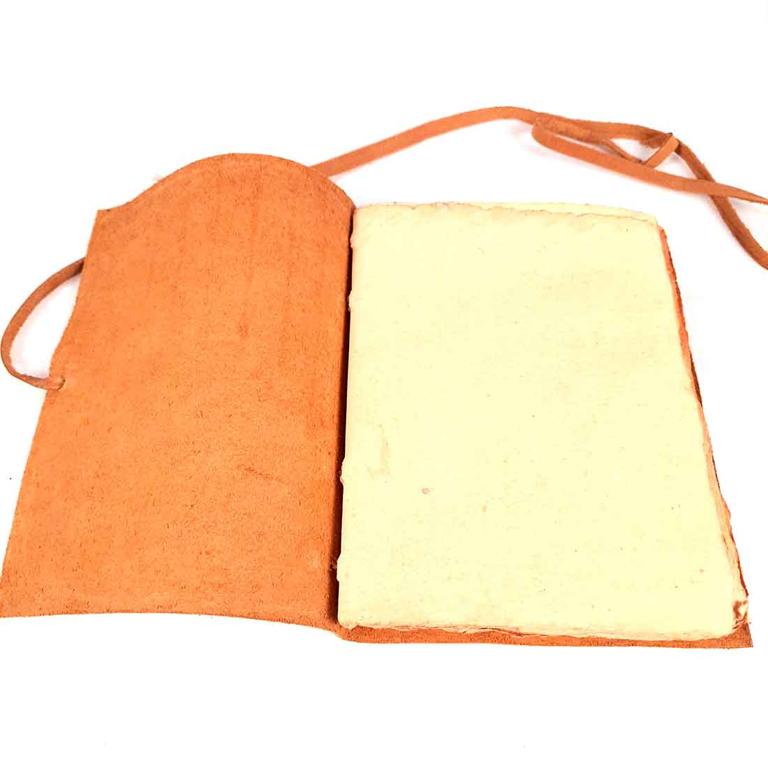 Leather Journal Notebook | Travel Diary - For Birthday & Anniversary Gift - 8 inch - ApkaMart