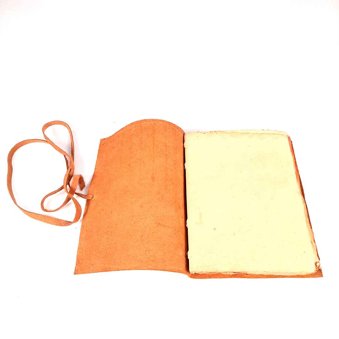 Leather Journal Notebook | Travel Diary - For Birthday & Anniversary Gift - 8 inch - ApkaMart