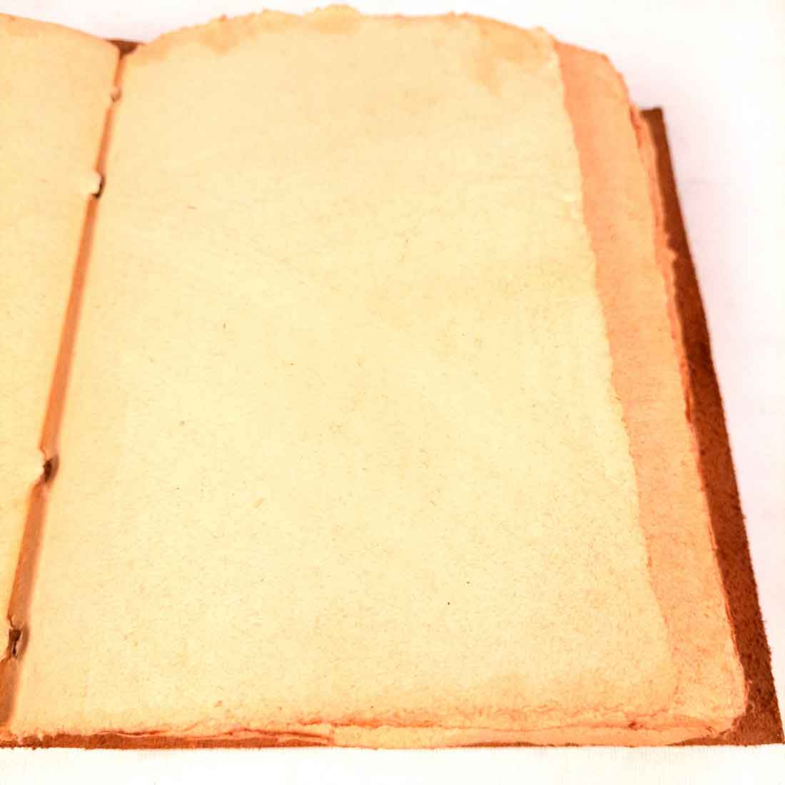 Leather Journal Notebook | Travel Diary - For Birthday & Anniversary Gift - 8 inch - ApkaMart
