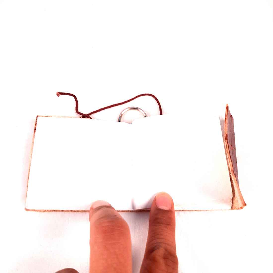 Vintage Handmade Diary | Travel Diary - Gift for Men - 3 Inch - Set of 4 - ApkaMart