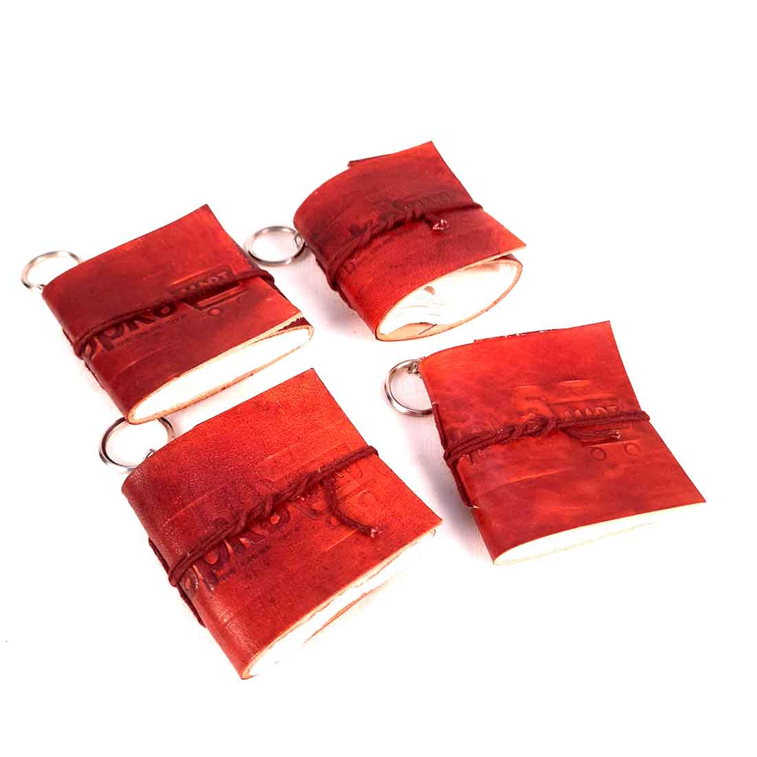 Vintage Handmade Diary | Travel Diary - Gift for Men - 3 Inch - Set of 4 - ApkaMart