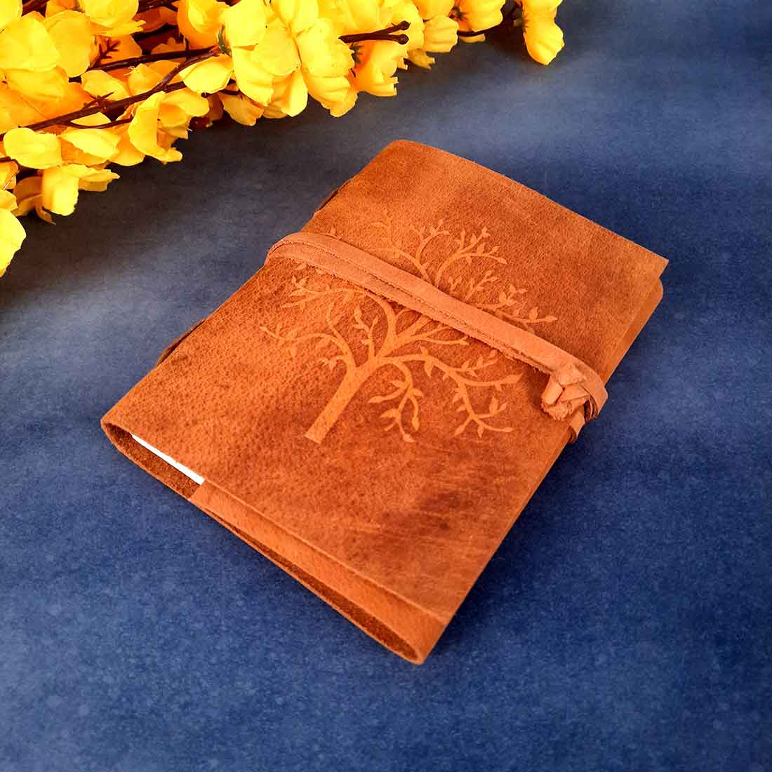 Antique Travel Diary | Leather Notebook for Work  - 7 Inch - ApkaMart