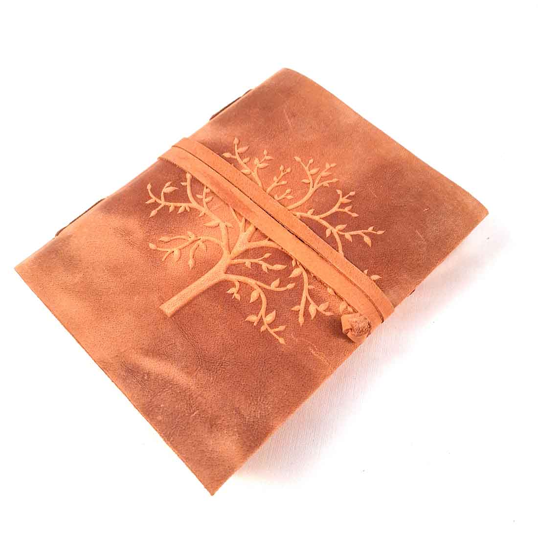Leather Journal Notebook | Travel Diary - For Birthday & Anniversary Gift - 8 inch - ApkaMart