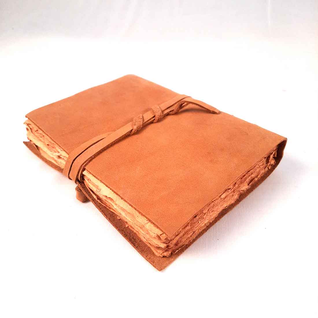 Leather Journal Notebook | Travel Diary - For Birthday & Anniversary Gift - 8 inch - ApkaMart