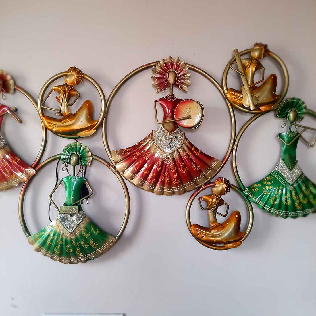 LED Wall Hanging Decor - Metal Wall Art Decor For Home Decor & Gifts -55 Inch - ApkaMart